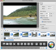 Xilisoft Photo DVD Maker for Mac screenshot